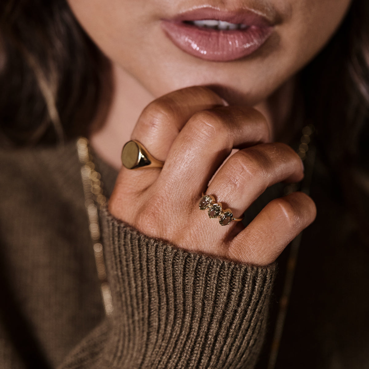 Louise Thompson Chapters Past, Present & Future Ring
