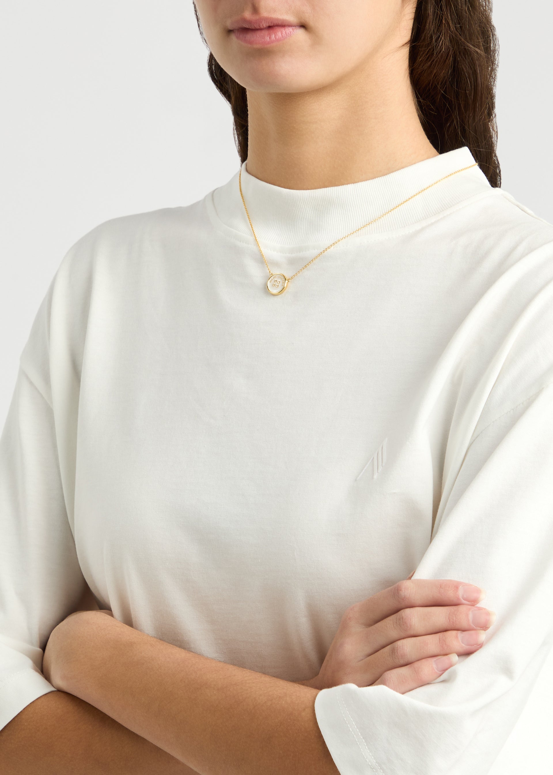 The Button necklace