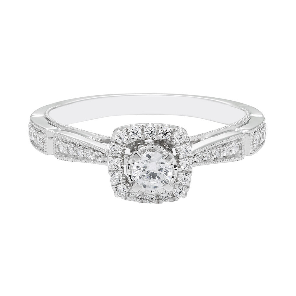 1/3 ct. tw. Diamond Ring in 10K White Gold