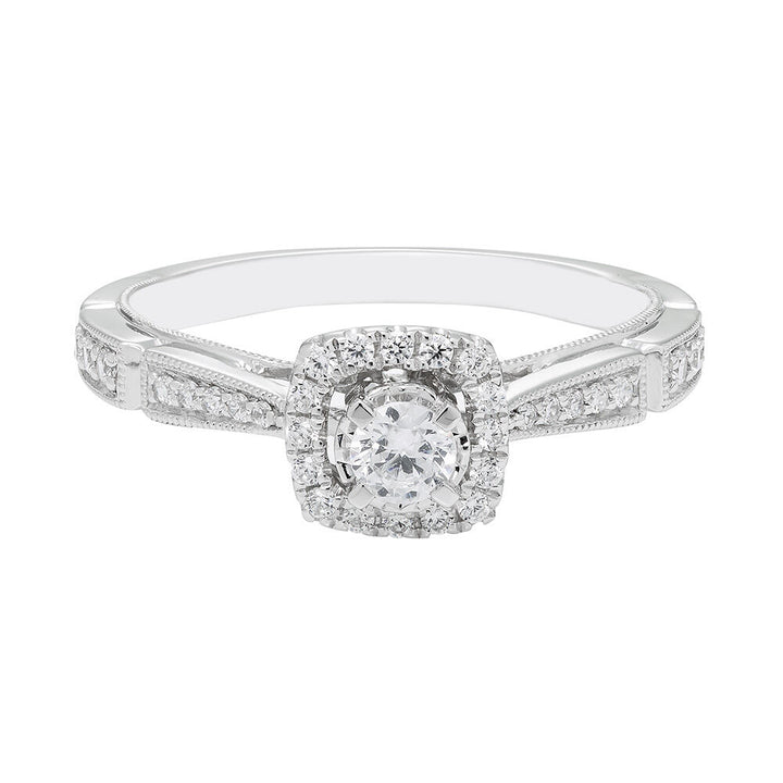 1/3 ct. tw. Diamond Ring in 10K White Gold