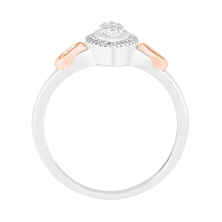 Marquise Diamond Cluster Promise Ring in Sterling Silver (1/7 ct. tw.)