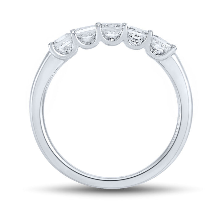 Princess-Cut Anniversary Band in 14K White Gold (1 ct. tw.)