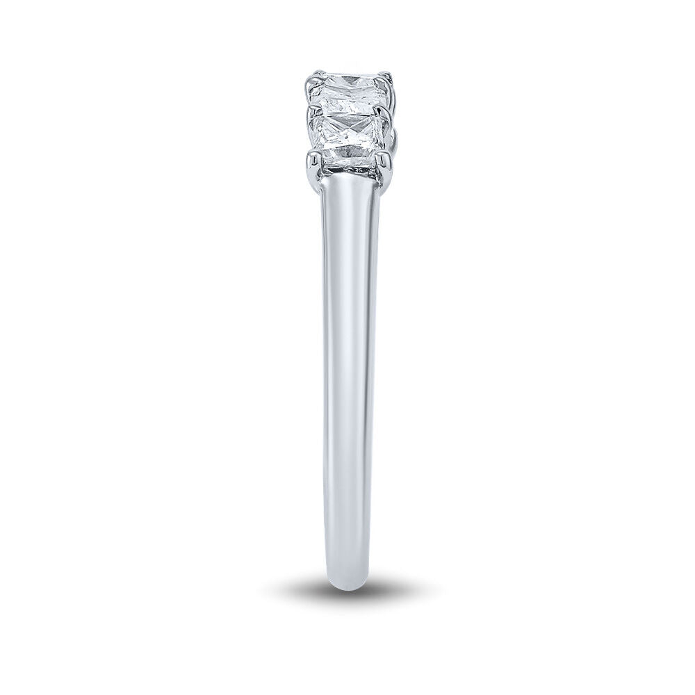 Princess-Cut Anniversary Band in 14K White Gold (1 ct. tw.)