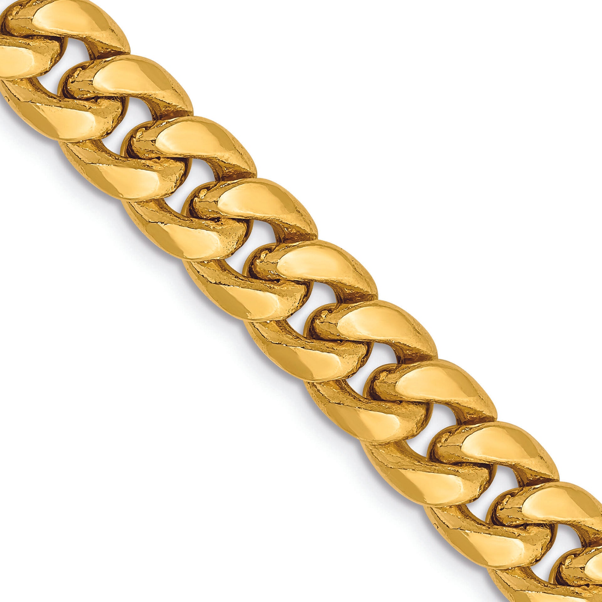 Miami Cuban Chain in 14K Yellow Gold, 24"