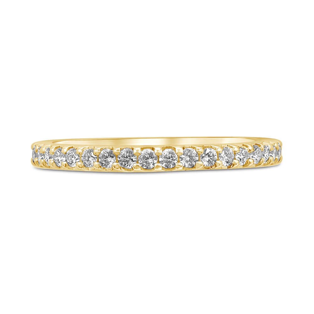 Diamond Anniversary Band in 14K Yellow Gold (1/4 ct. tw.)