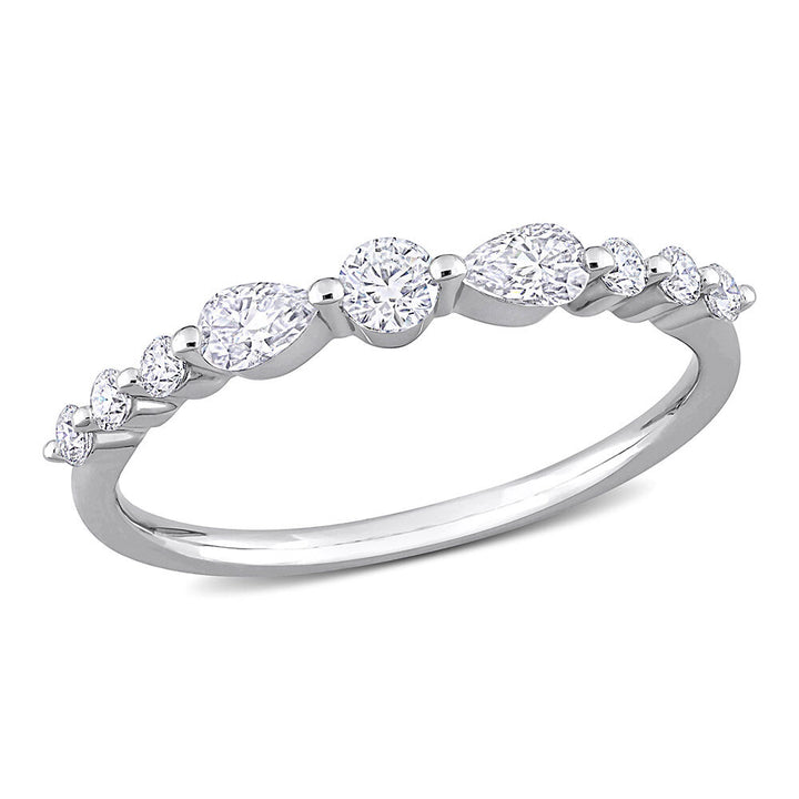 Moissanite Band in Sterling Silver (2/5 ct. dew)