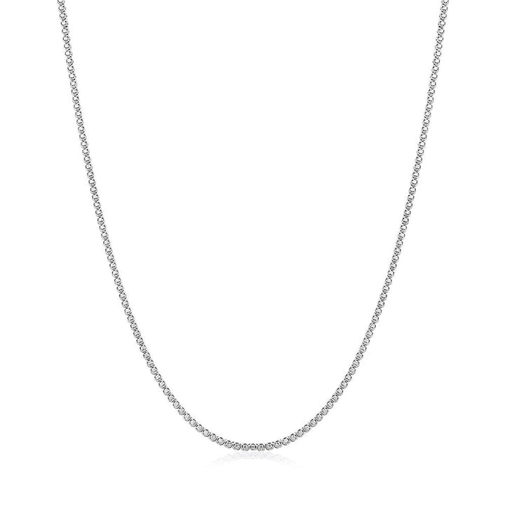 Diamond Tennis Necklace in 10K White Gold (2 1/2 ct. tw.)