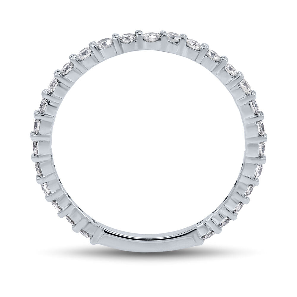Diamond Eternity Band in 10K White Gold (1/2 ct. tw.)