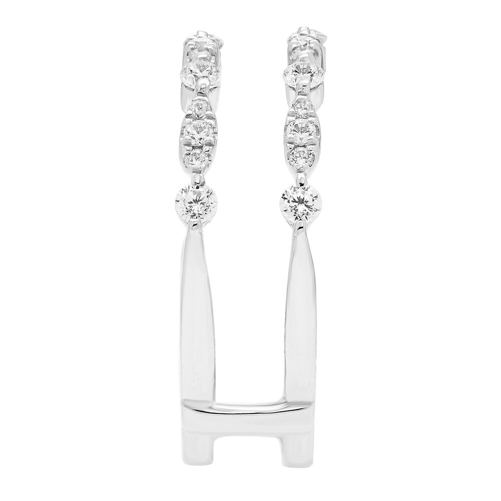 Diamond Insert in 10K Gold (1/2 ct. t.w.)