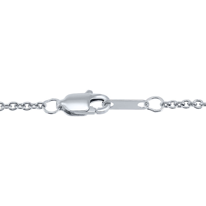 Onyx & Lab Created White Sapphire Bee Pendant in Sterling Silver & 10K Yellow Gold