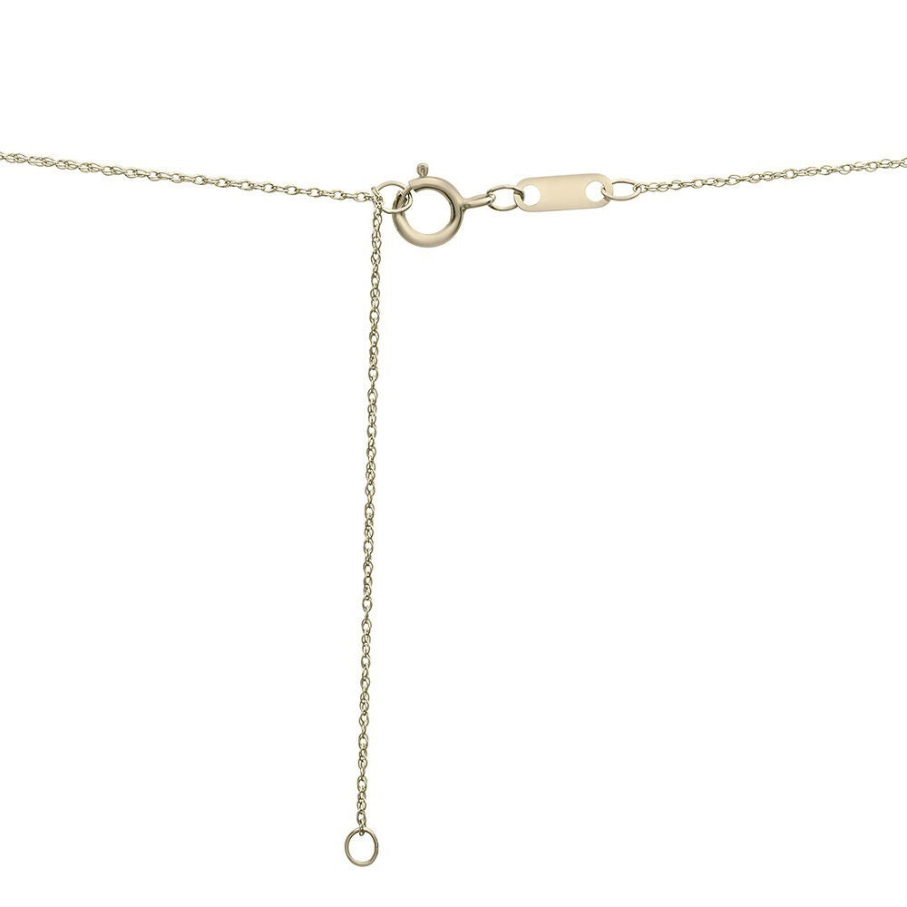 Diamond Evil Eye & Cross Charm Pedant in Sterling Silver & 10K Yellow Gold