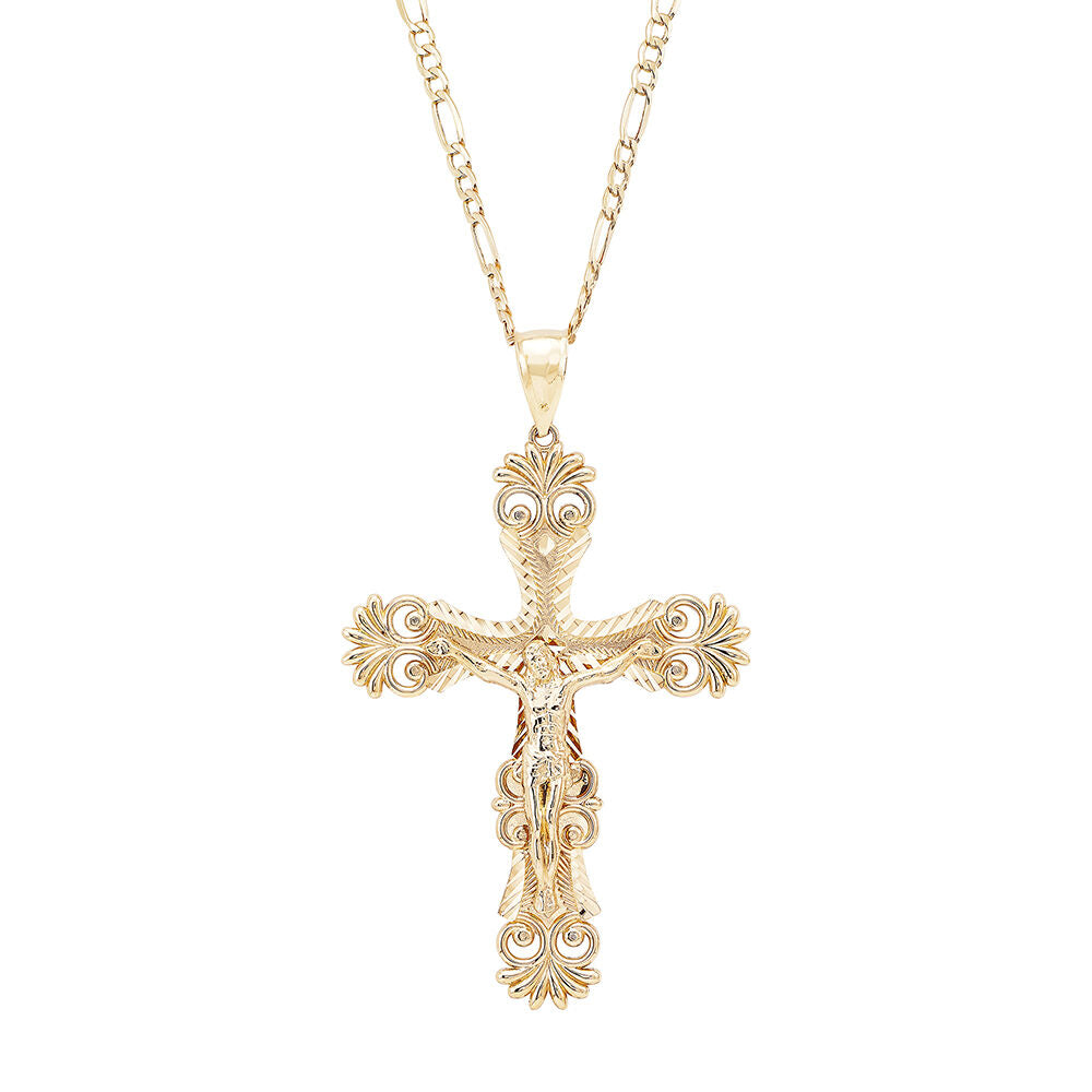 Cross Pendant in 10K Yellow Gold