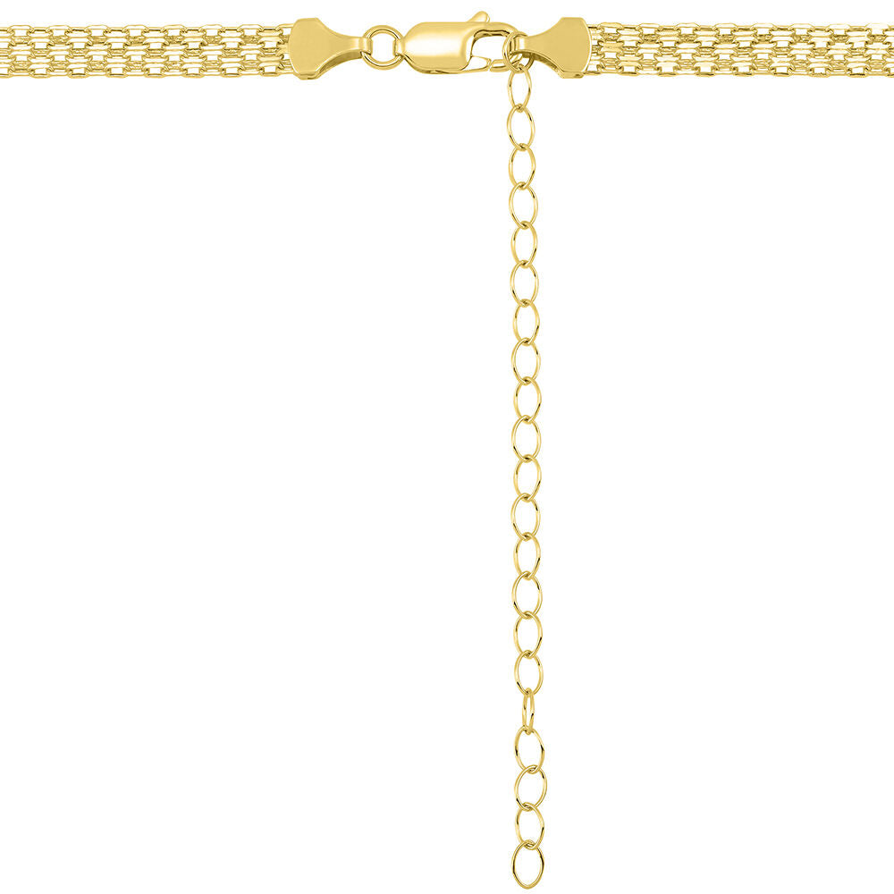 Bismark Chain Necklace in 14K Yellow Gold, 15”