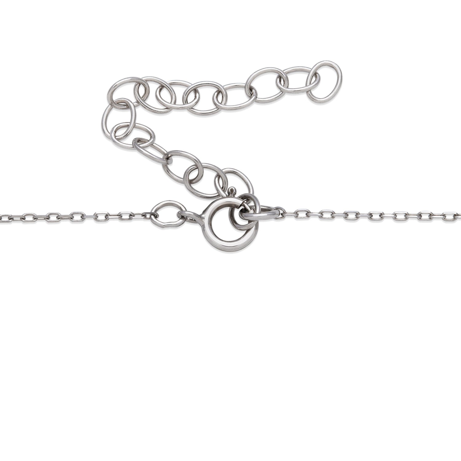 Freshwater Cultured Pearl Smile Necklace in Sterling Silver