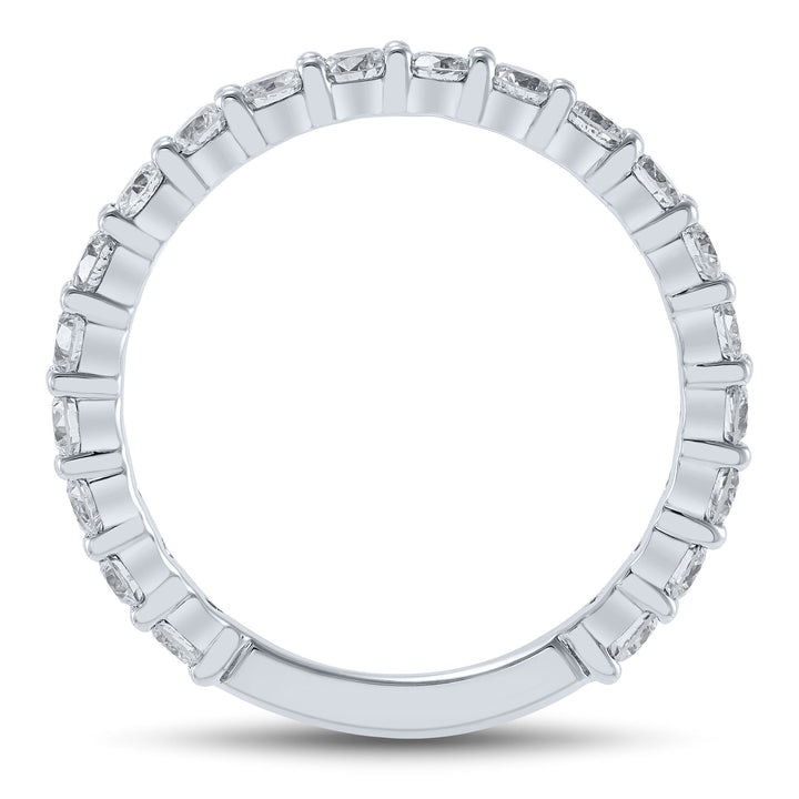 Diamond Wedding Band in 10K White Gold (1 ct. tw.)