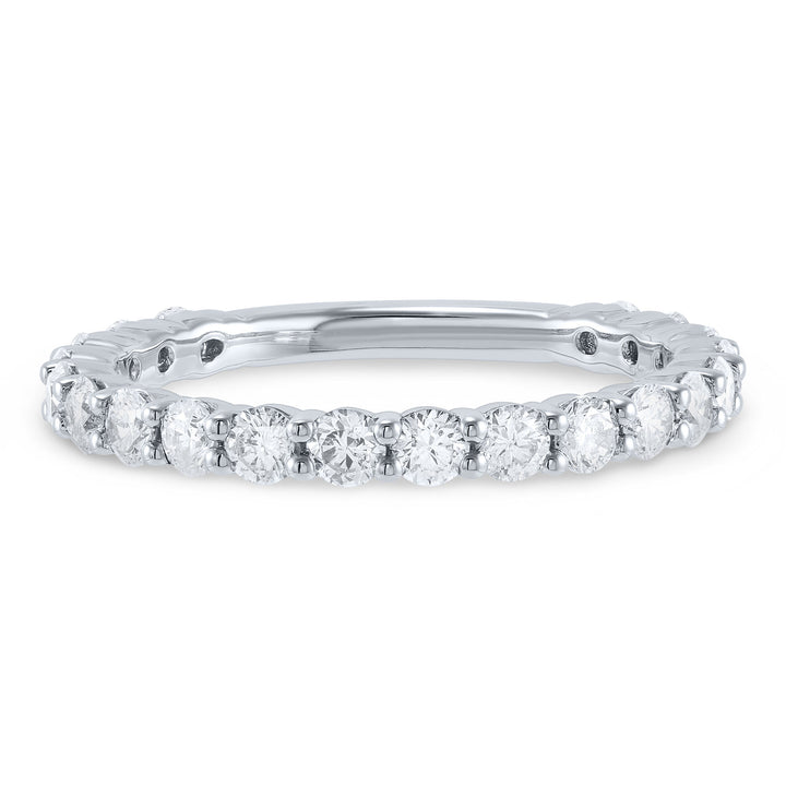 Diamond Wedding Band in 10K White Gold (1 ct. tw.)