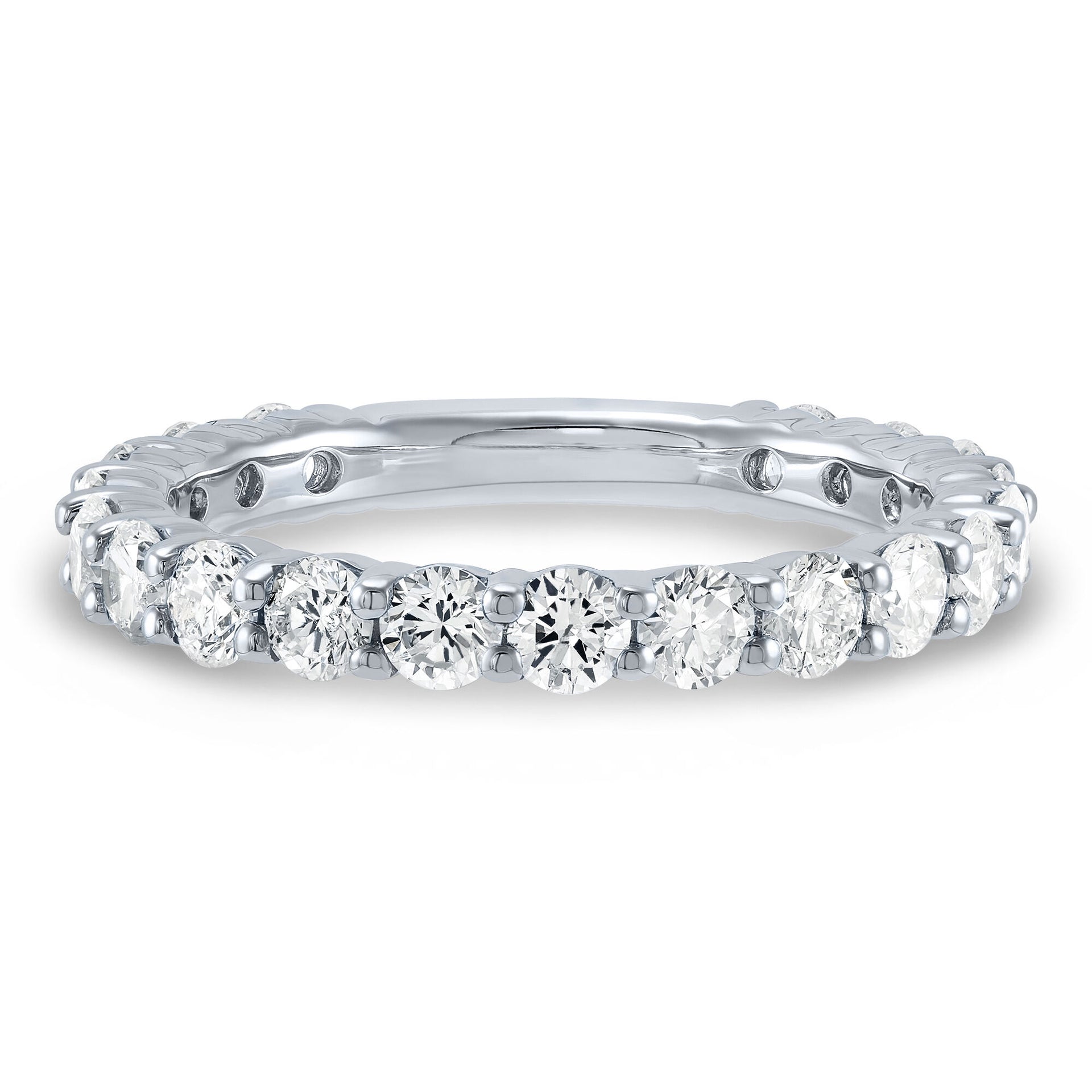 Diamond Anniversary Band in 10K White Gold (1 1/2 ct. tw.)