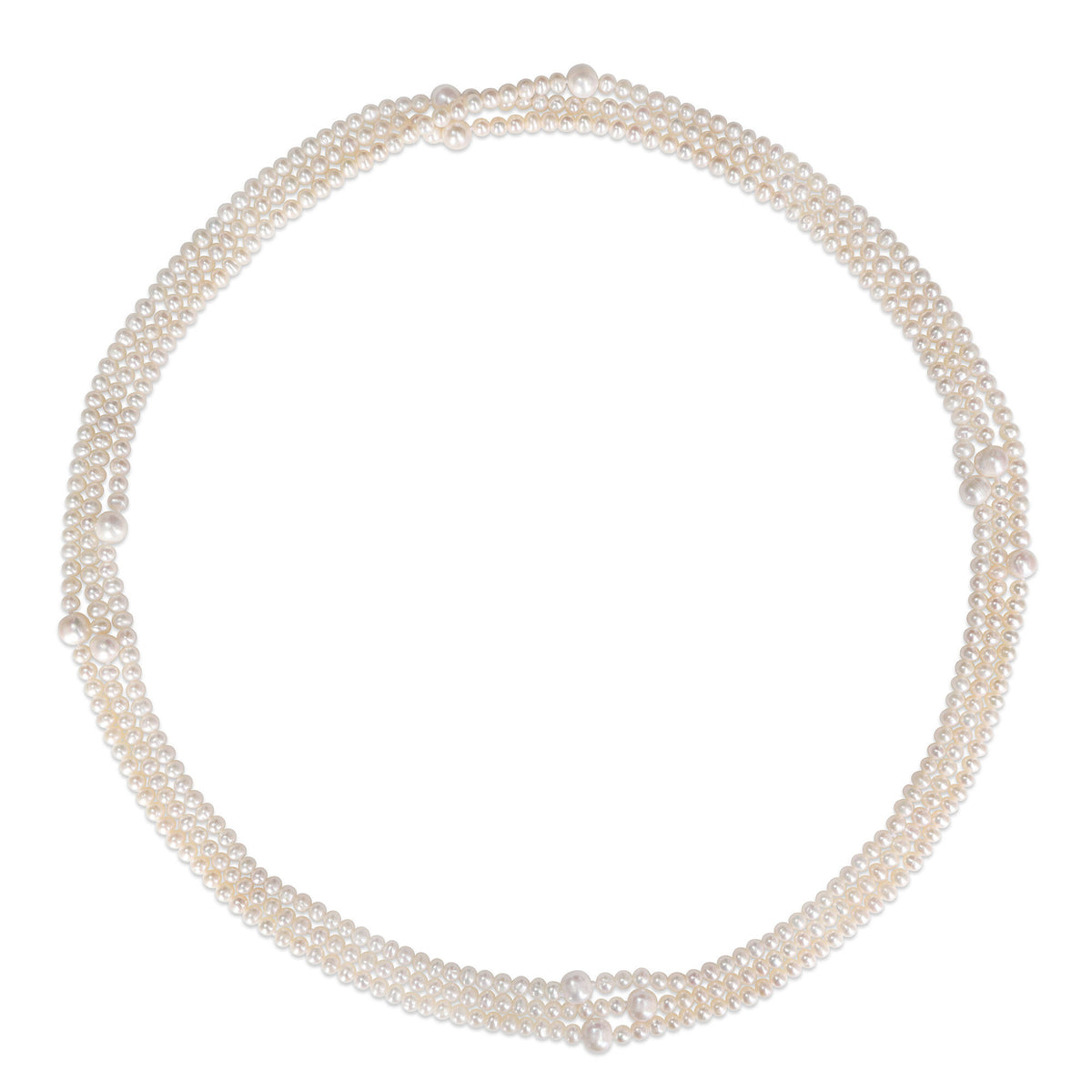 Freshwater Cultured Pearl Endless Necklace