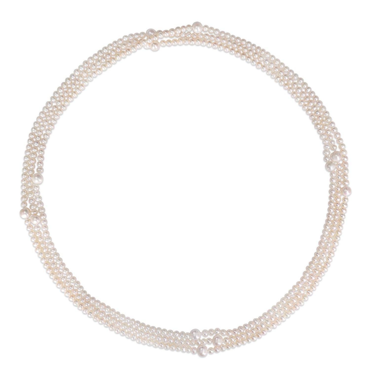 Freshwater Cultured Pearl Endless Necklace