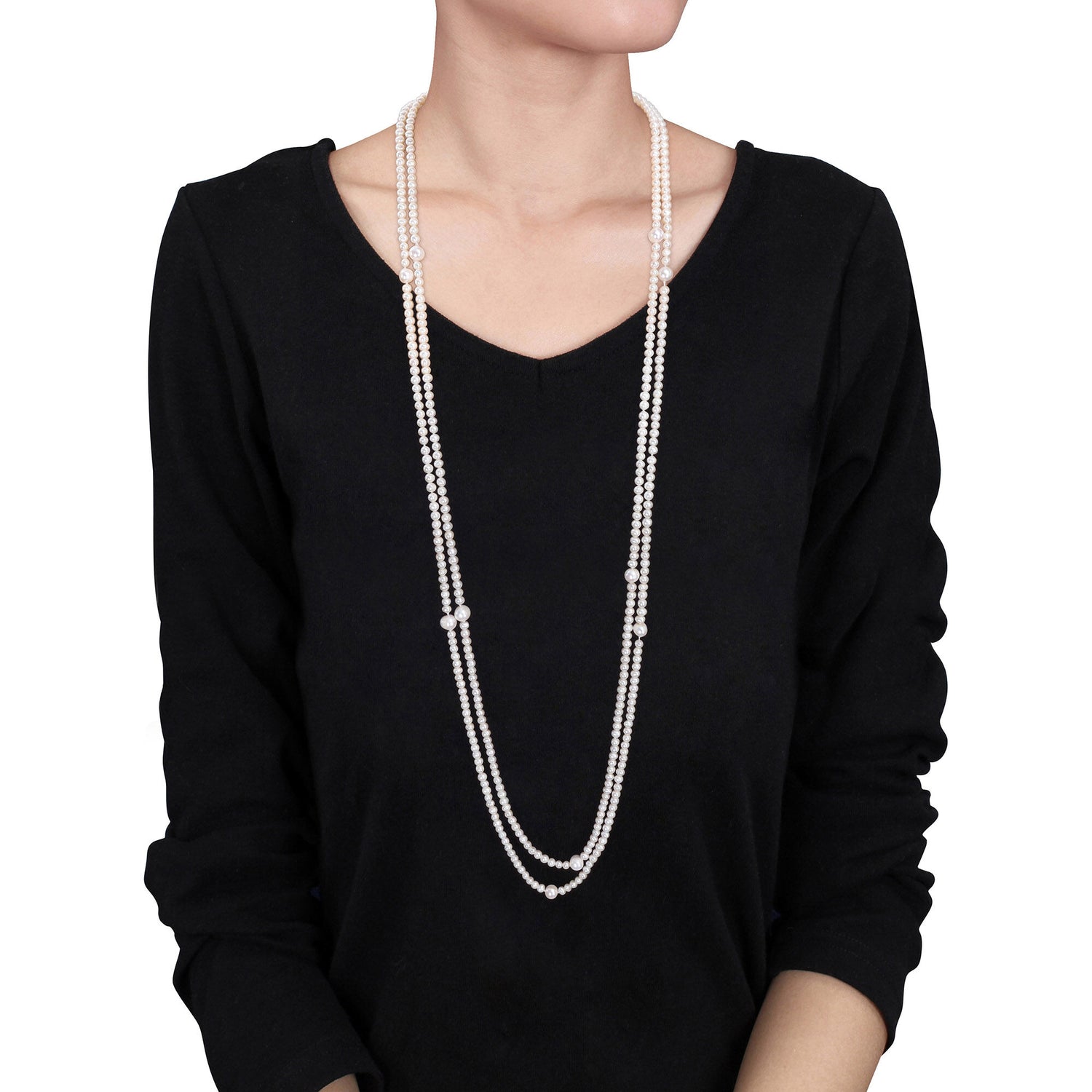 Freshwater Cultured Pearl Endless Necklace