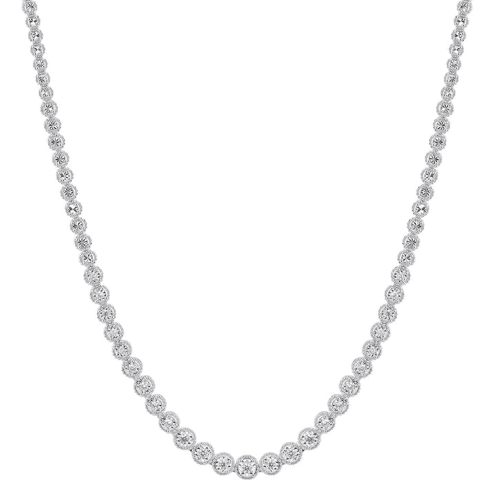 Diamond Necklace in Sterling Silver (1 ct. tw.)