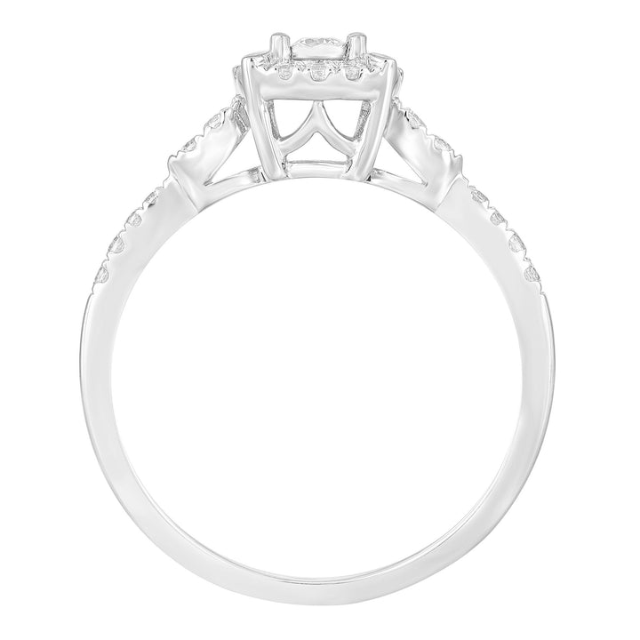 Diamond Promise Ring in 10K White Gold (1/4 ct. tw.)