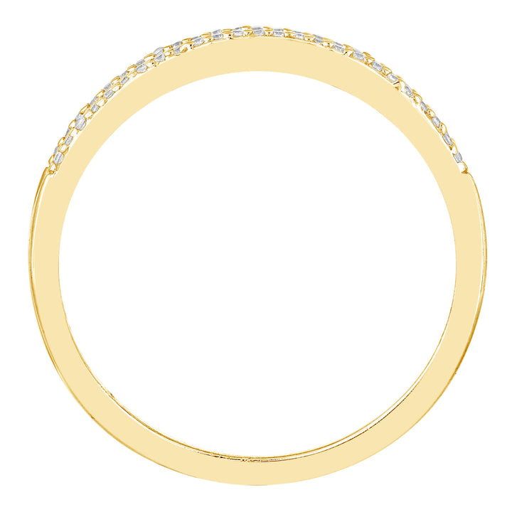 Diamond Band in 10K Yellow Gold (1/4 ct. tw.)