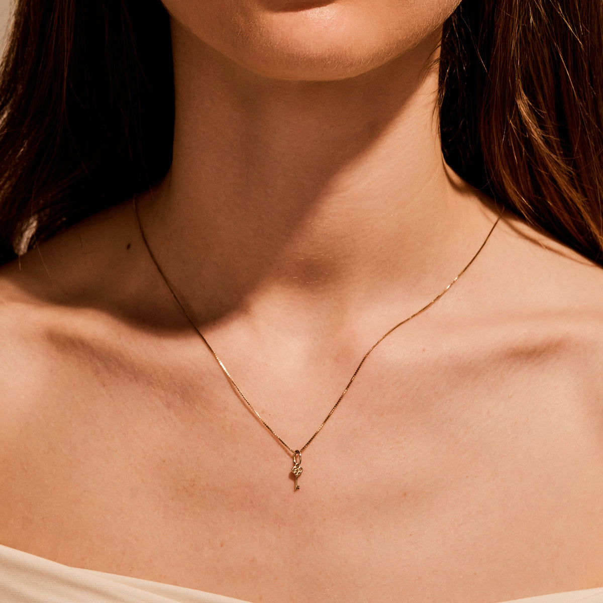 Treasured Key Charm