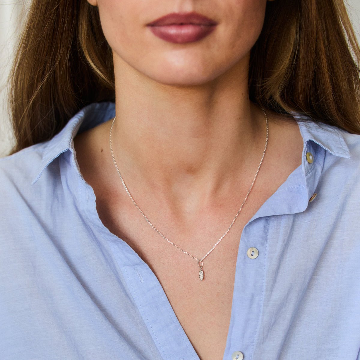 Diamond Peas in a Pod charm
