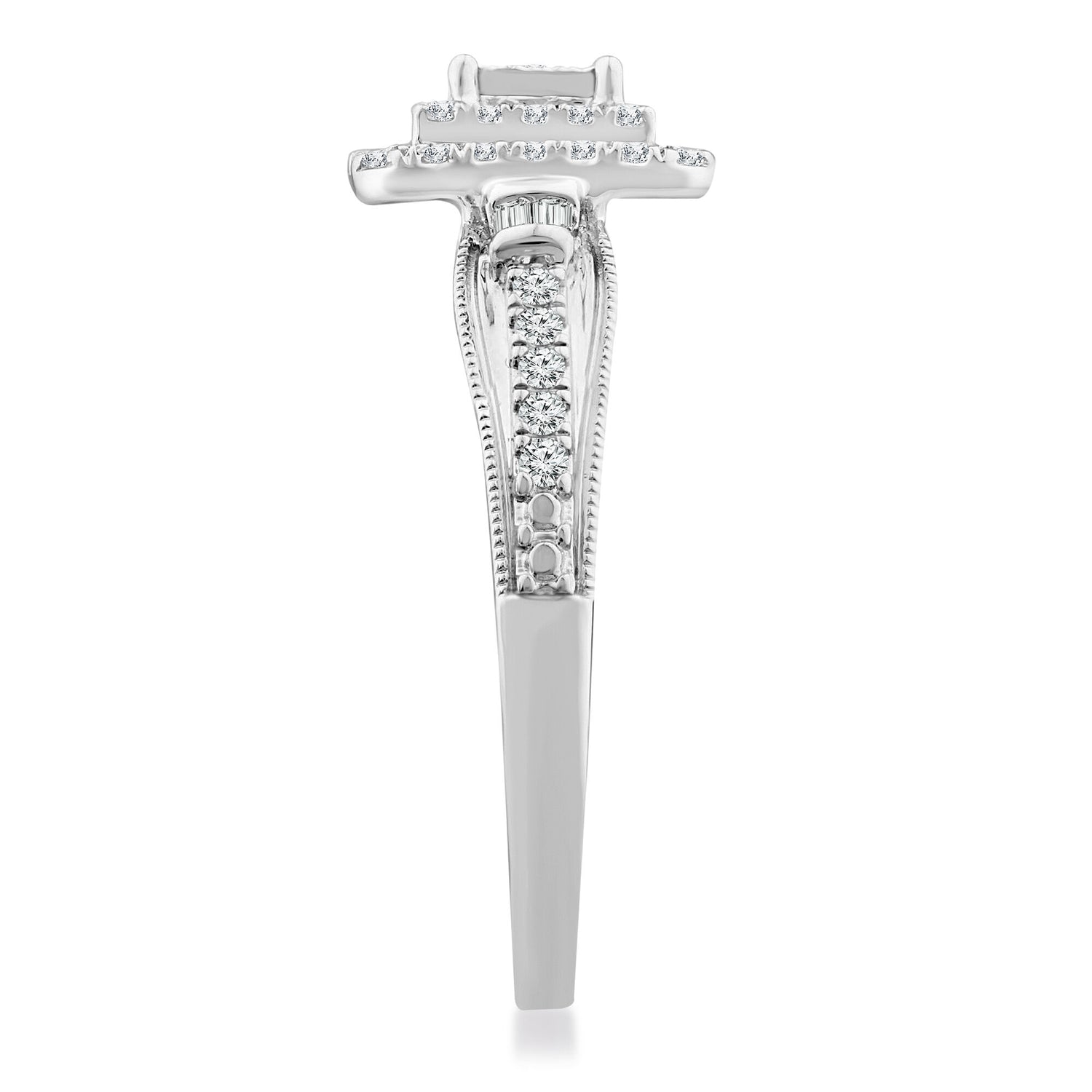 Diamond Promise Ring in 10K White Gold (3/8 ct. tw.)