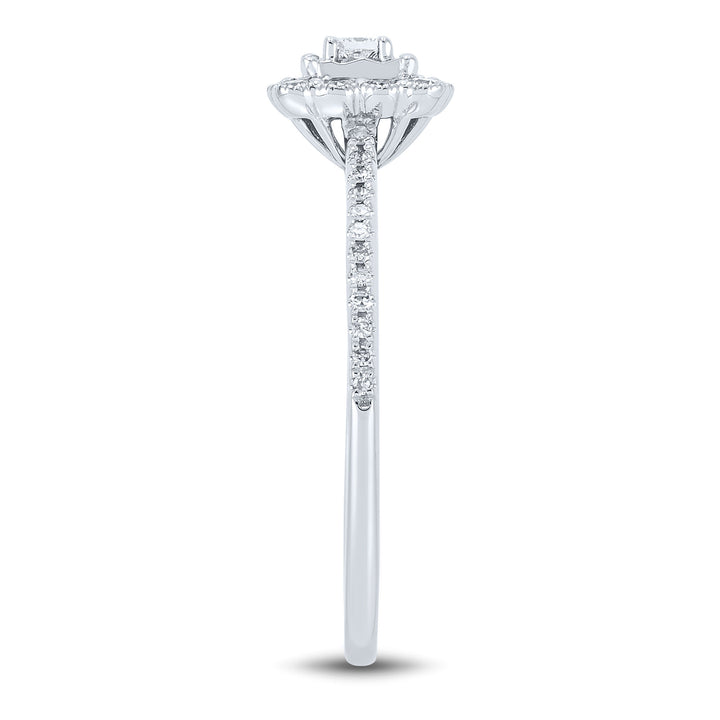 Diamond Promise Ring in 10K White Gold (1/4 ct. tw.)