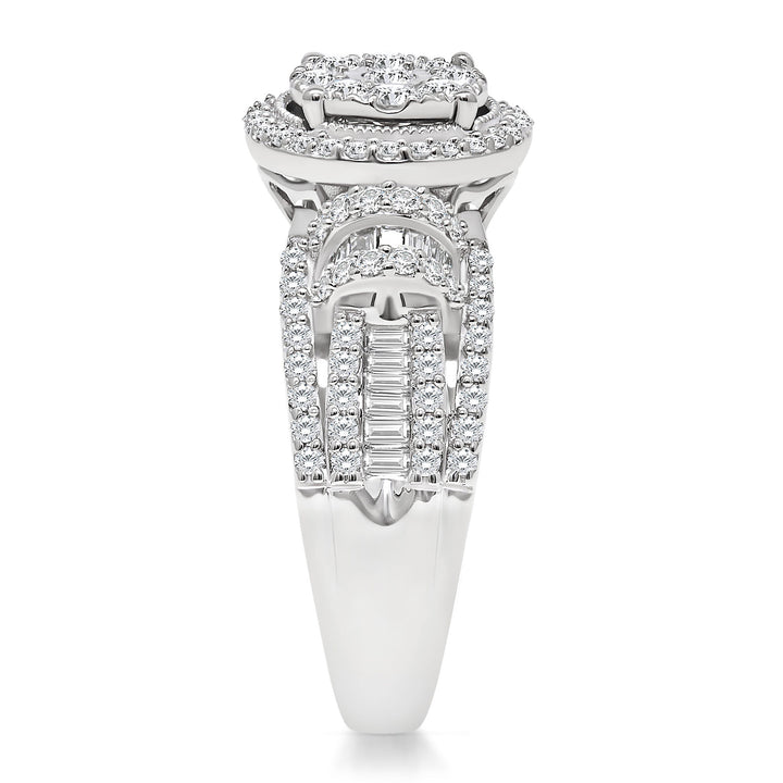 Diamond Engagement Ring in 14K White Gold (1 ct. tw.)