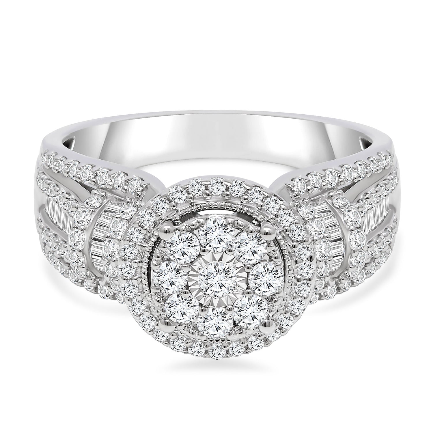 Diamond Engagement Ring in 14K White Gold (1 ct. tw.)