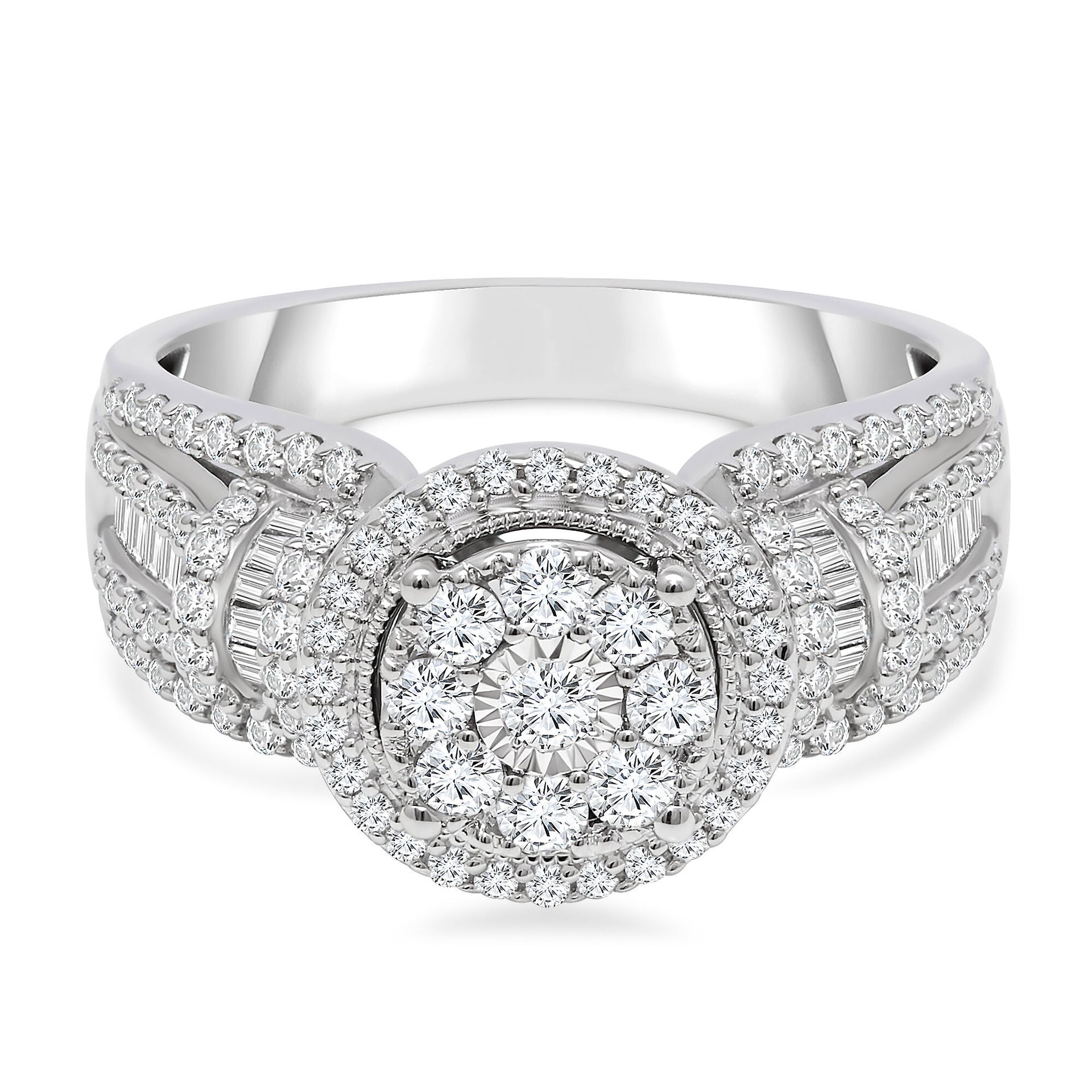 Diamond Engagement Ring in 14K White Gold (1 ct. tw.)