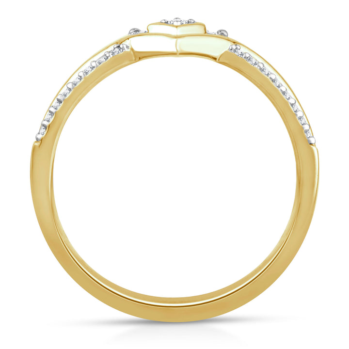 Diamond Ring in 10K Yellow Gold (1/5 ct. tw.)