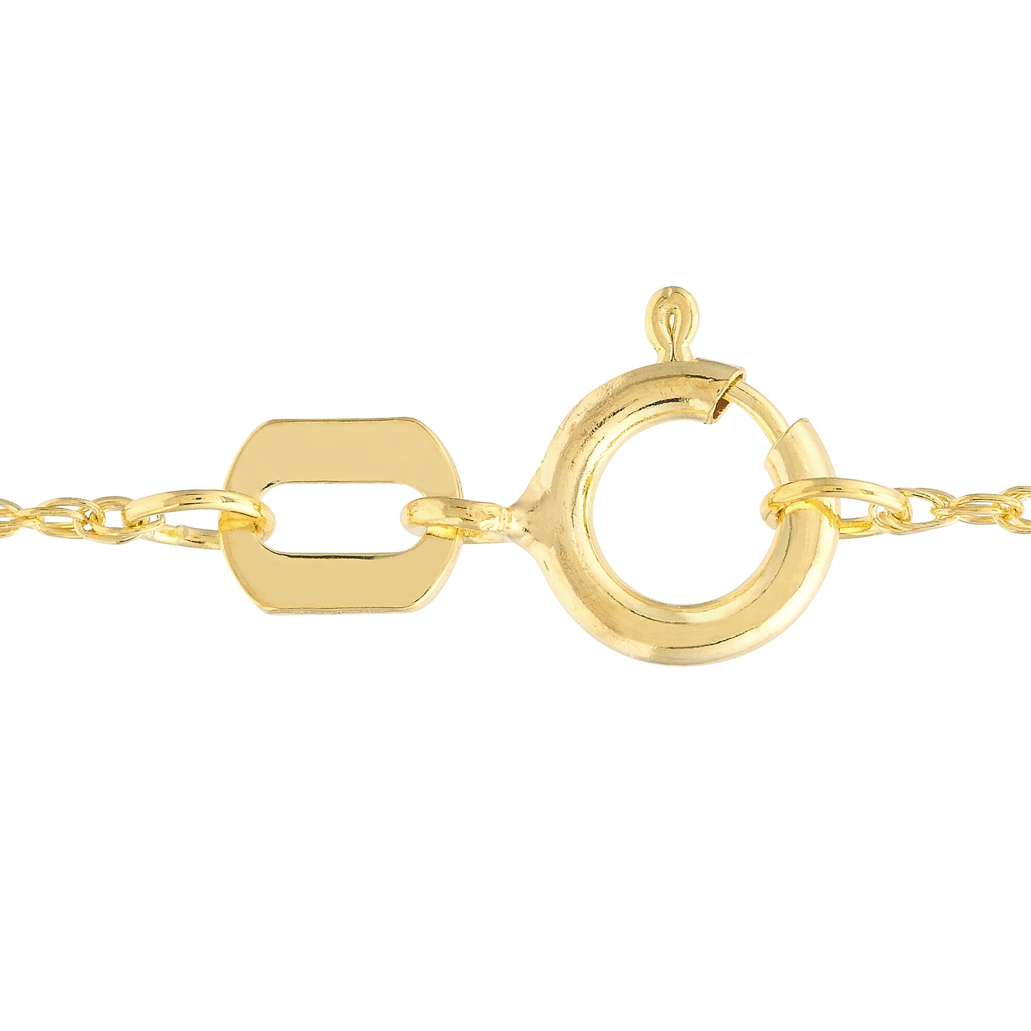 Cowboy Hat Necklace in 14K Yellow Gold