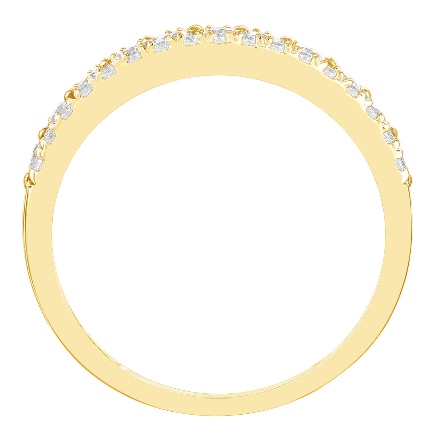 Diamond Anniversary Band in 10K Yellow Gold (1/2 ct. tw.)