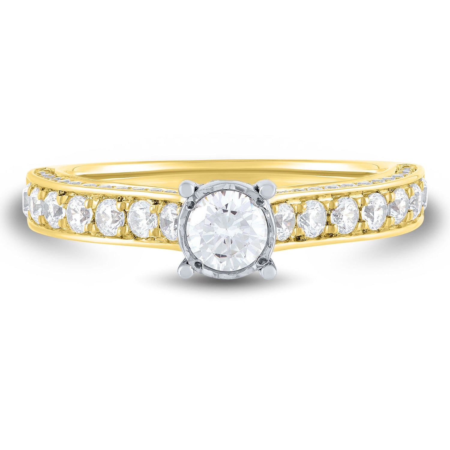 Diamond Engagement Ring in 14K Yellow Gold (1 ct. tw.)