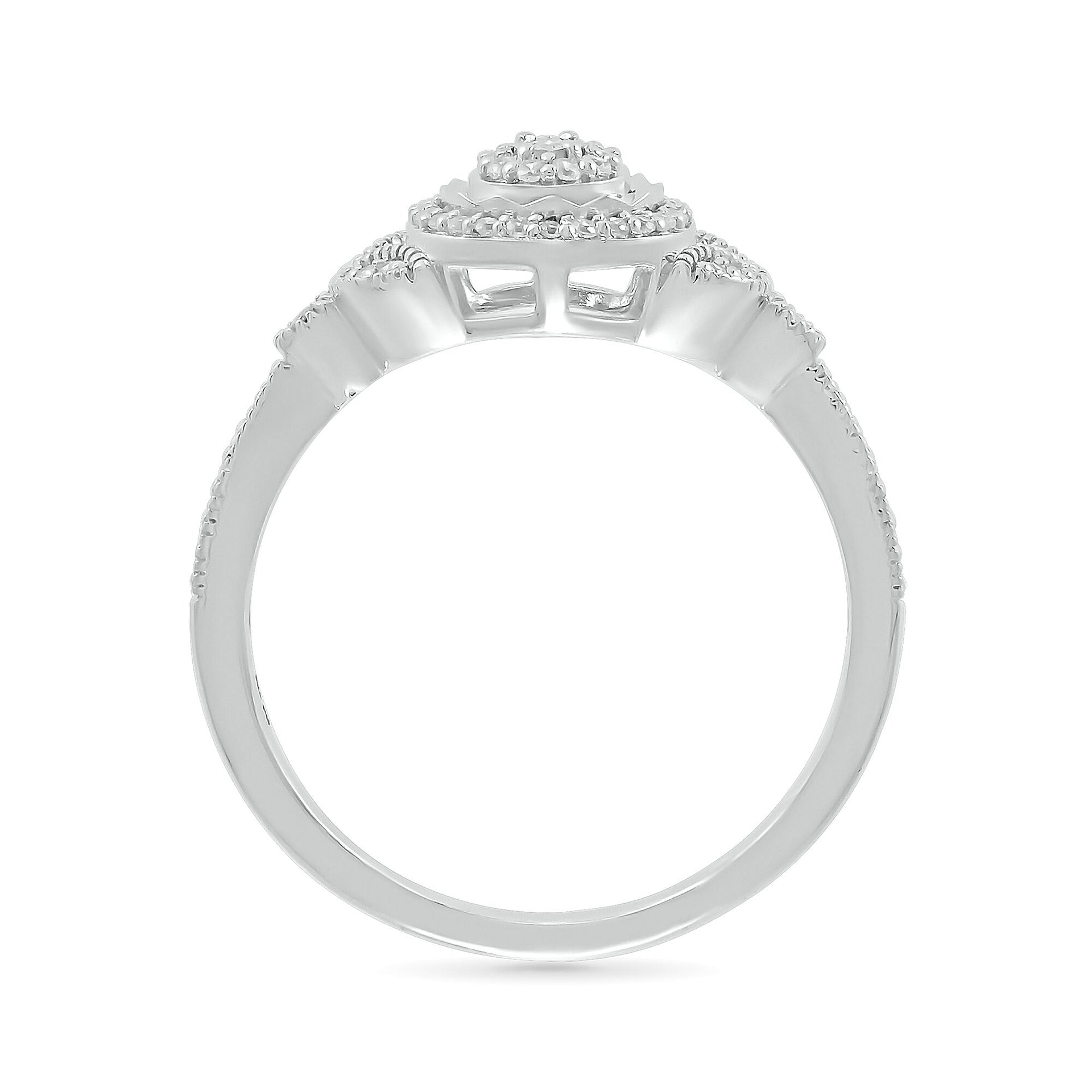 Diamond Promise Ring in Sterling Silver (1/6 ct. tw.)