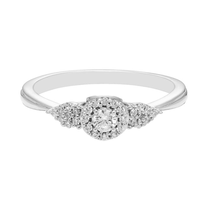 Diamond Promise Ring in 10K White Gold (1/5 ct. tw.)