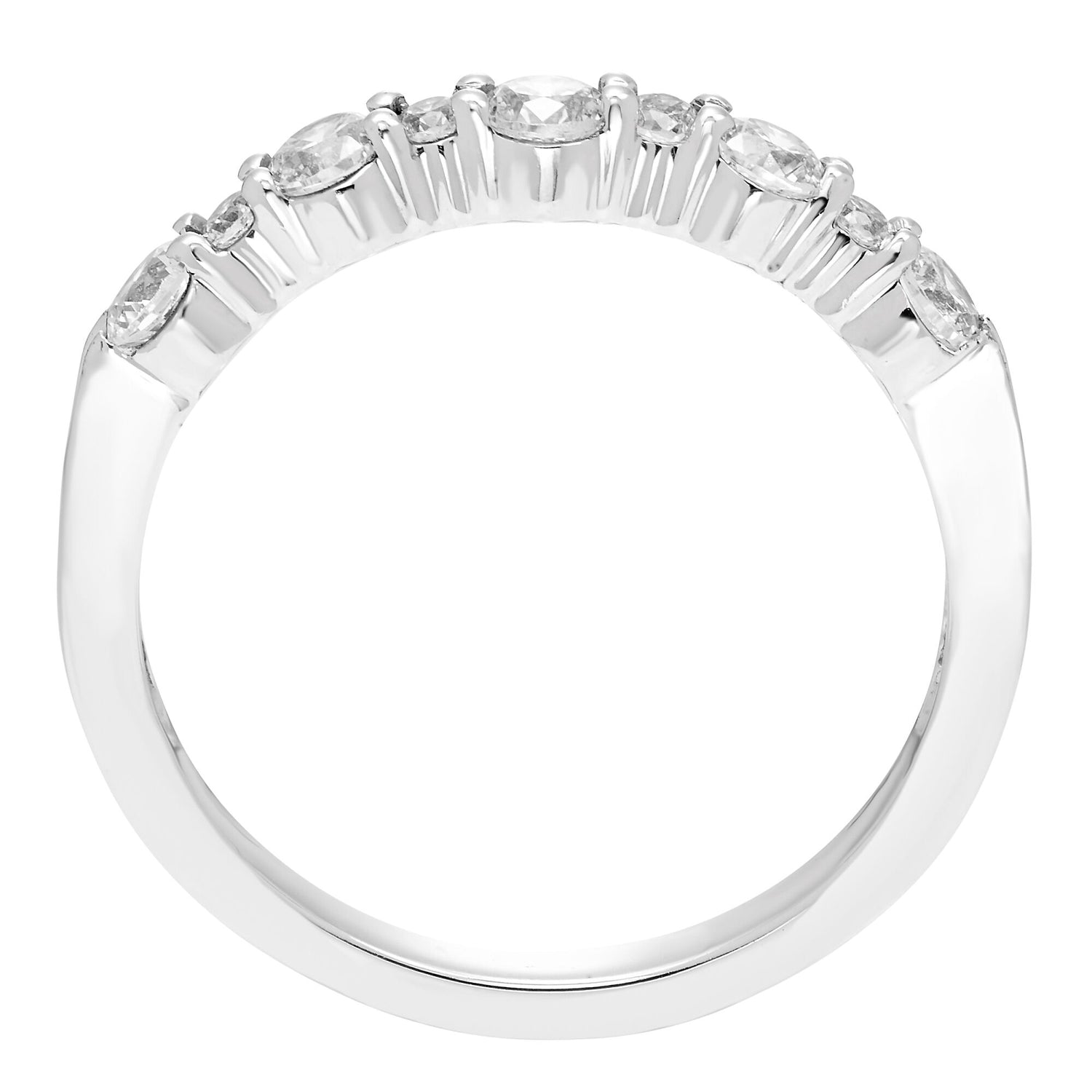 Diamond Anniversary Band in 14K White Gold (1/2 ct. tw.)
