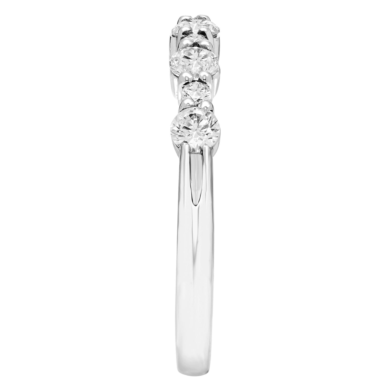 Diamond Anniversary Band in 14K White Gold (1/2 ct. tw.)