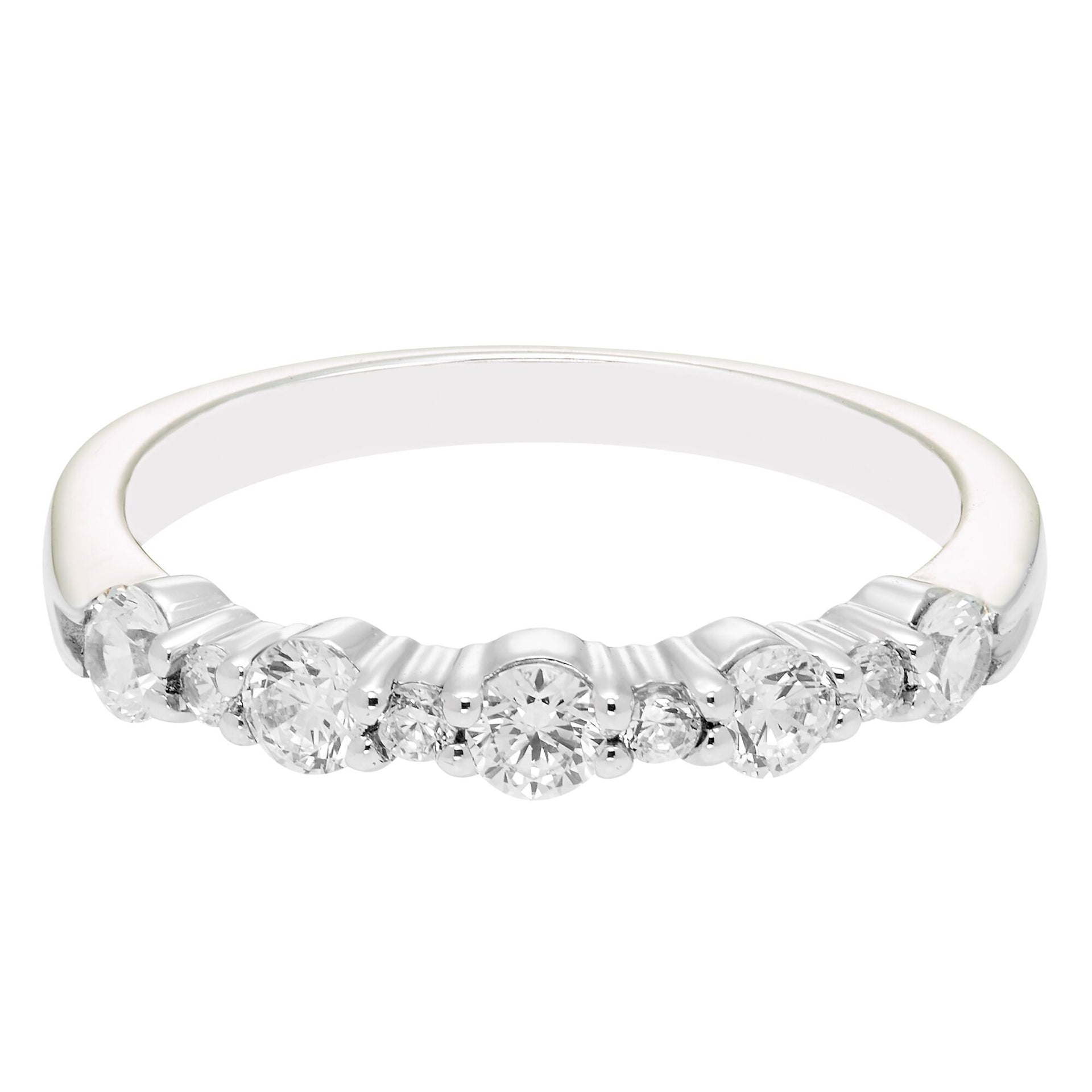 Diamond Anniversary Band in 14K White Gold (1/2 ct. tw.)