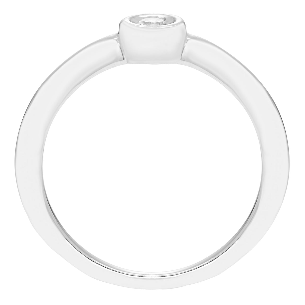 Diamond Promise Ring in 10K White Gold (1/10 ct.)