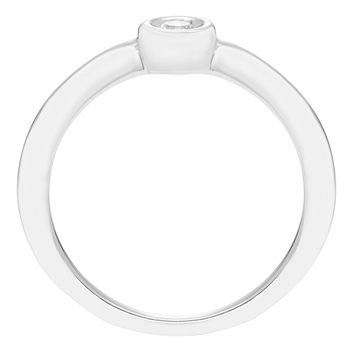 Diamond Promise Ring in 10K White Gold (1/10 ct.)