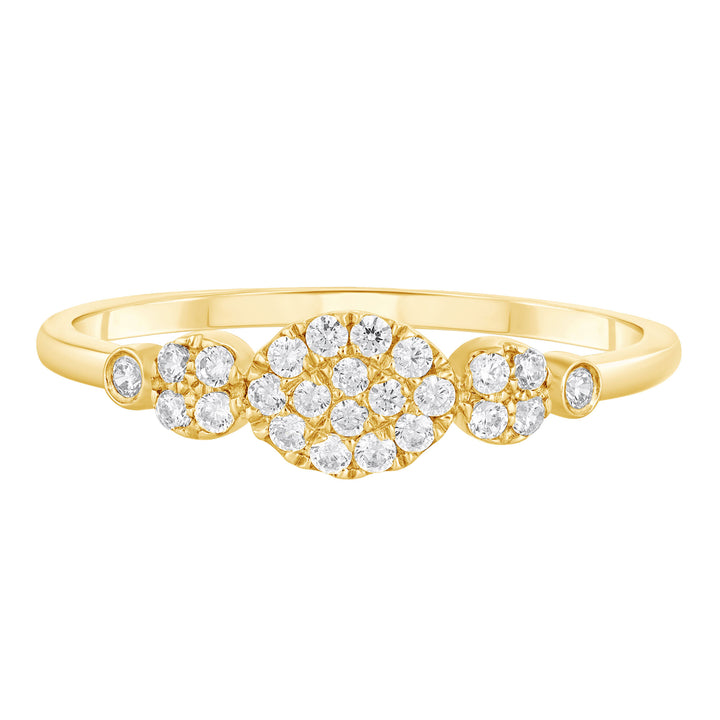 Diamond Ring in 10K Yellow Gold (1/5 ct. tw.)