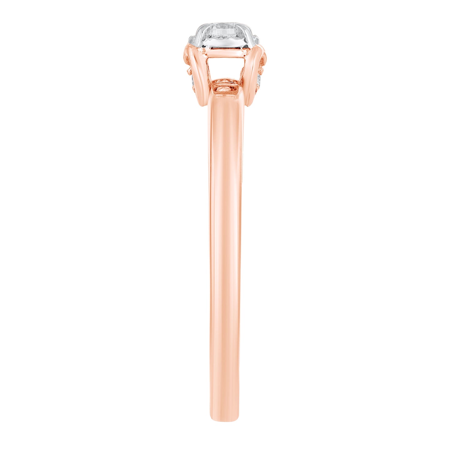Diamond Promise Ring in 10K Rose Gold (1/10 ct. tw.)