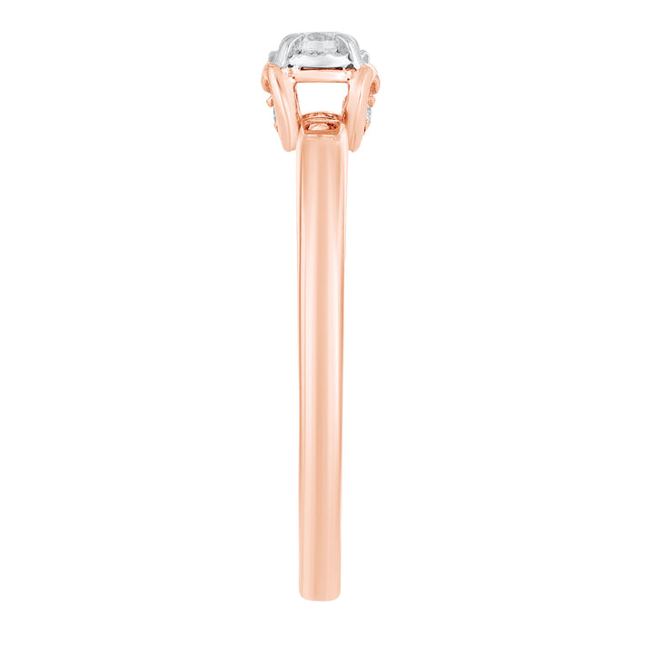 Diamond Promise Ring in 10K Rose Gold (1/10 ct. tw.)