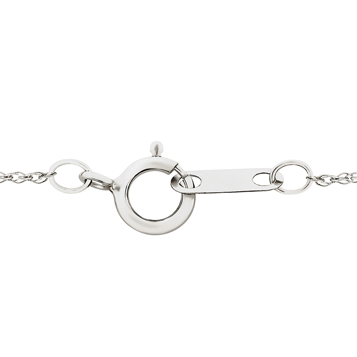 Diamond Cross Pendant in 10K White Gold (1/7 ct. tw.)