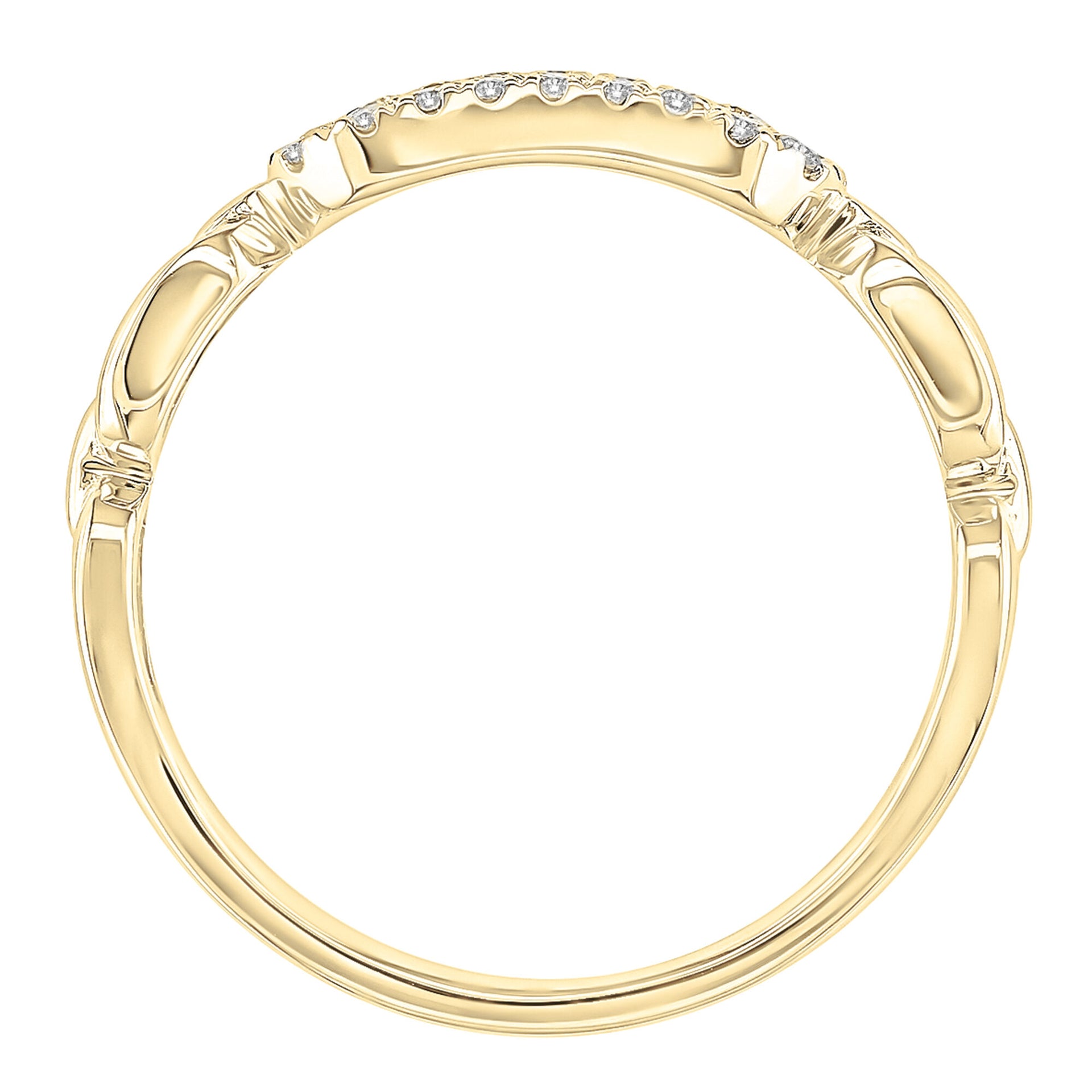 Diamond Ring in 10K Yellow Gold (1/7 ct. tw.)